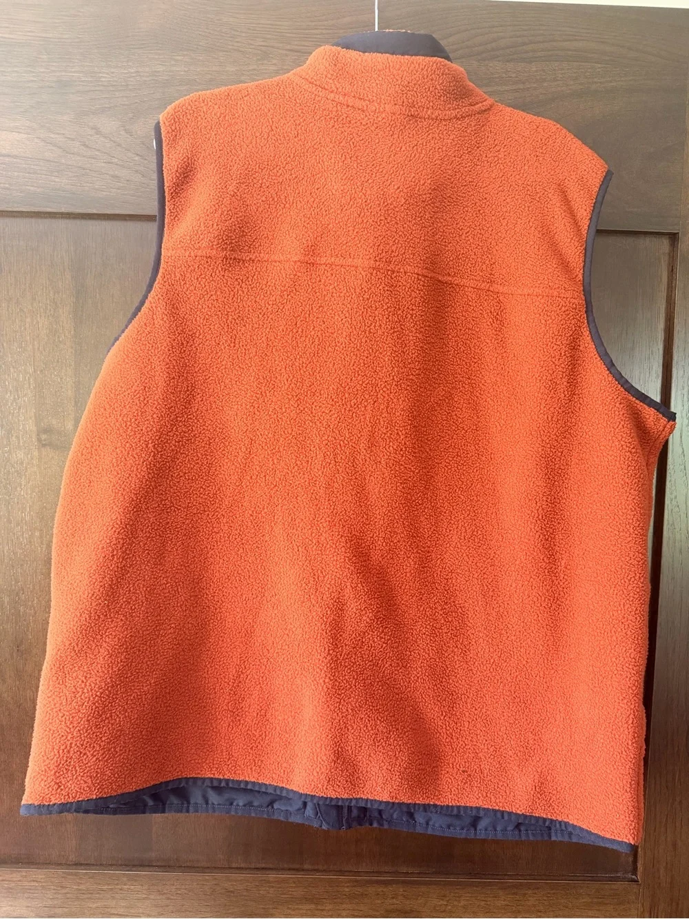 The North Face Orange Fleece Vest